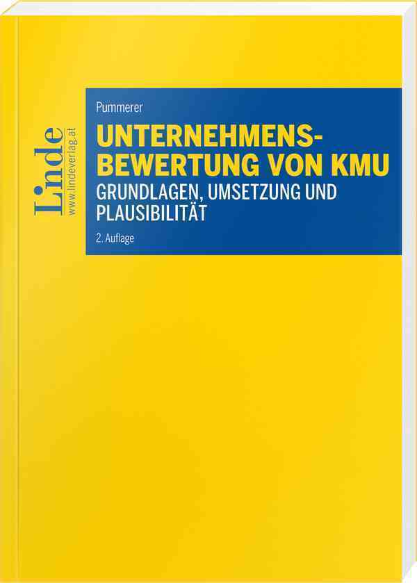 Cover: 9783707342499 | Unternehmensbewertung von KMU | Erich Pummerer | Taschenbuch | 2021