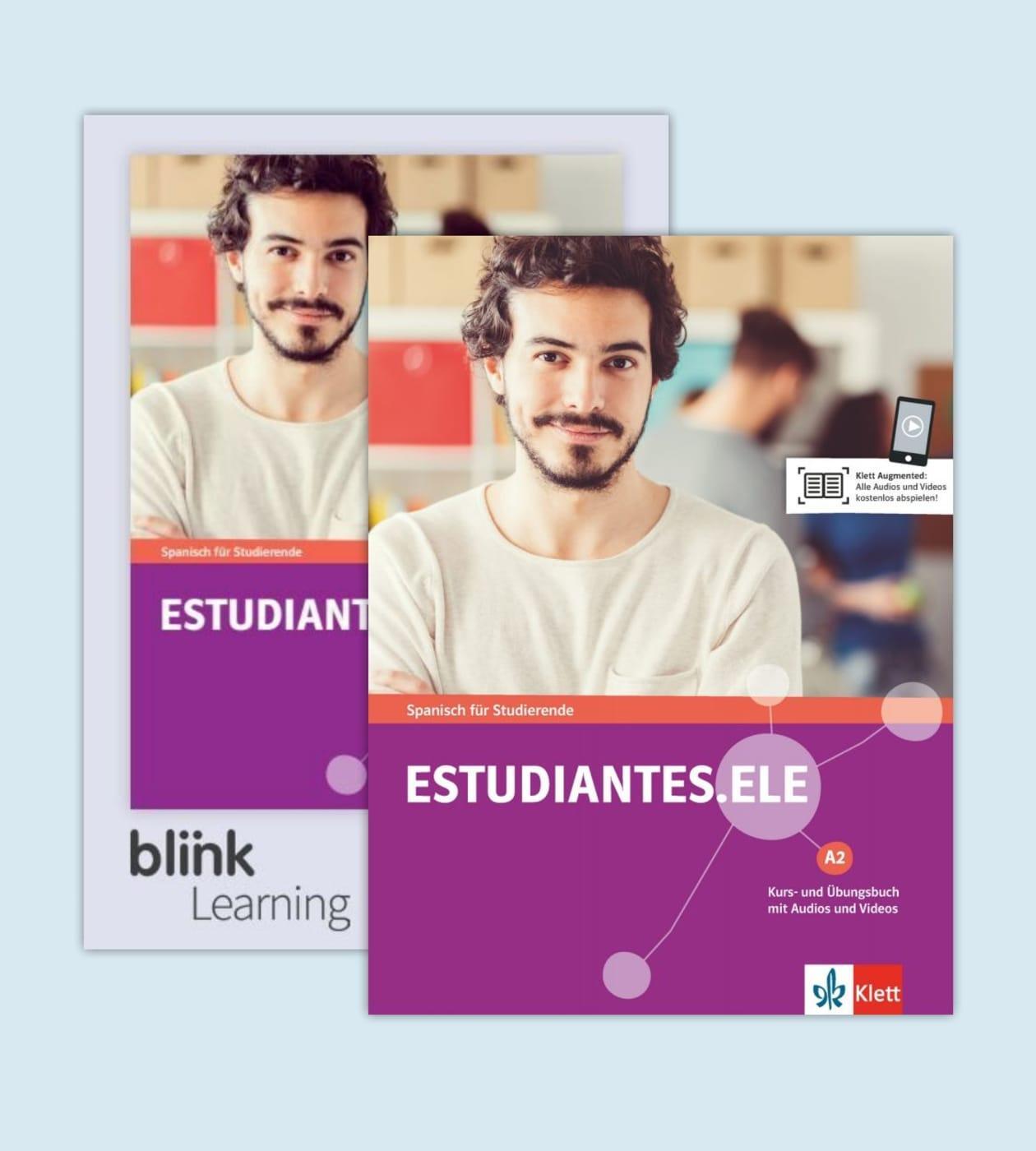 Cover: 9783125151024 | Estudiantes.ELE A2 - Media Bundle. Kurs- und Übungsbuch mit...