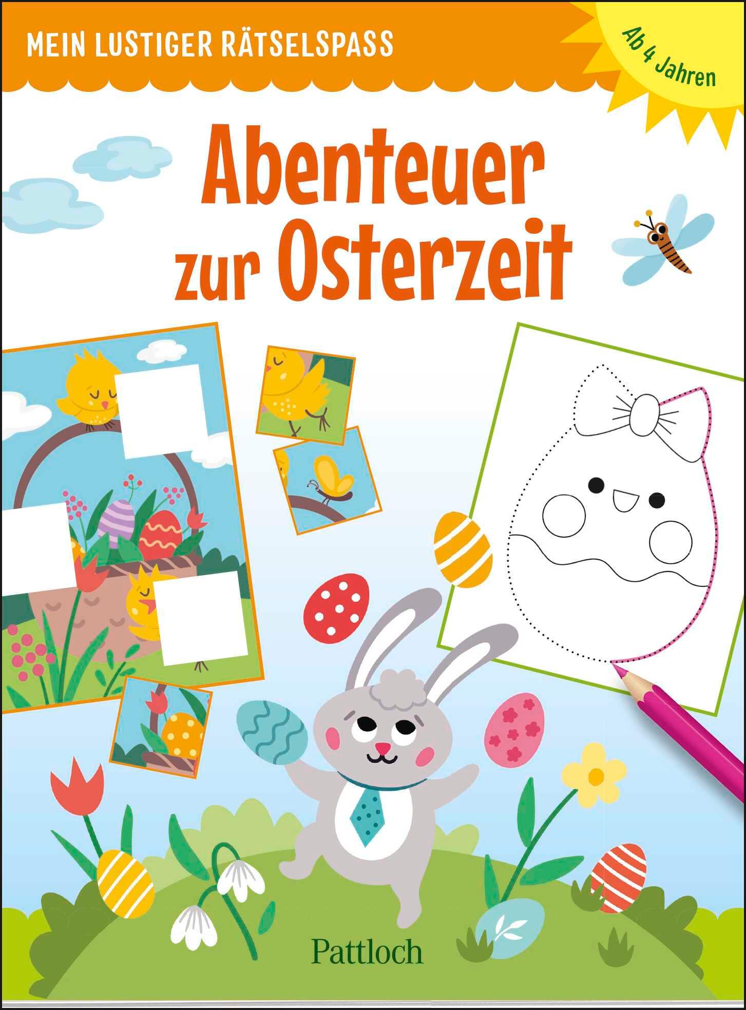 Cover: 9783629013095 | Mein lustiger Rätselspaß - Abenteuer zur Osterzeit | Pattloch Verlag