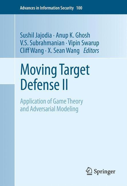 Cover: 9781461454151 | Moving Target Defense II | Sushil Jajodia (u. a.) | Buch | xii | 2012