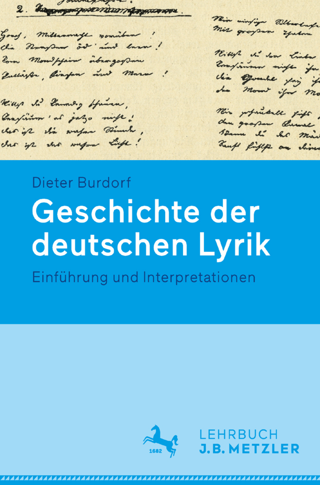 Cover: 9783476026194 | Geschichte der deutschen Lyrik | Einführung und Interpretationen