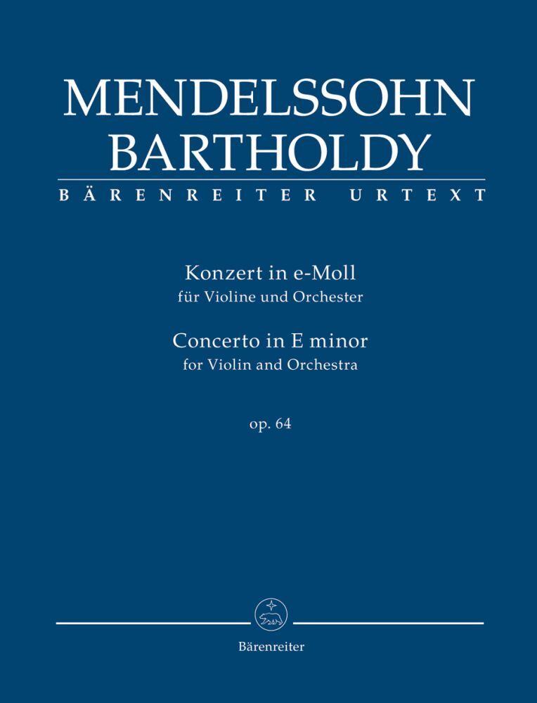 Cover: 9790006203086 | Konzert in e-Moll für Violine und Orchester op. 64 | Bartholdy | 86 S.