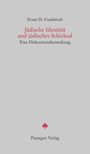 Cover: 9783851659702 | Jüdische Identität und jüdisches Schicksal | Ernst Gombrich | Buch