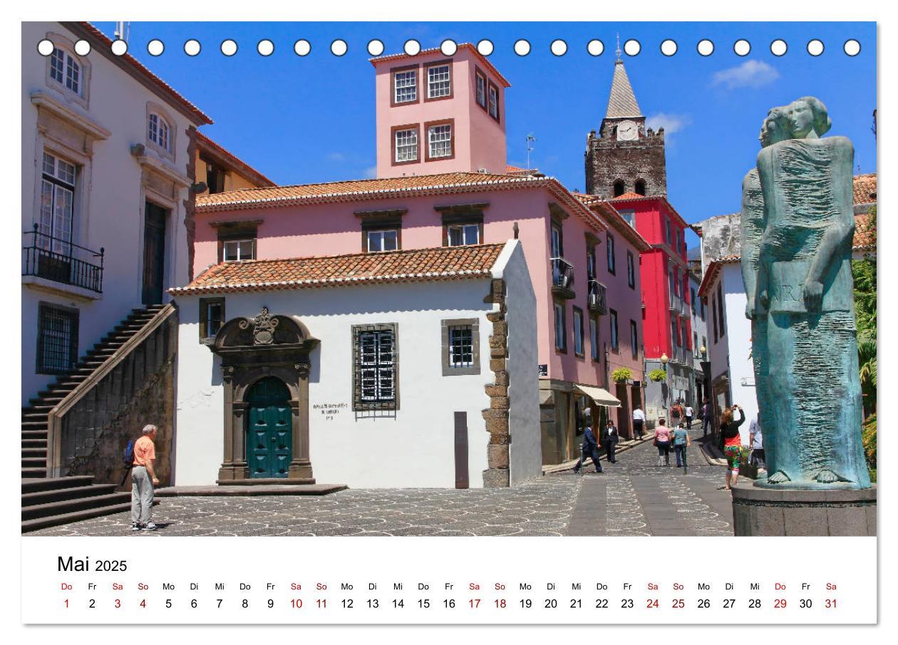 Bild: 9783435446728 | Funchal - Die Hauptstadt von Madeira (Tischkalender 2025 DIN A5...