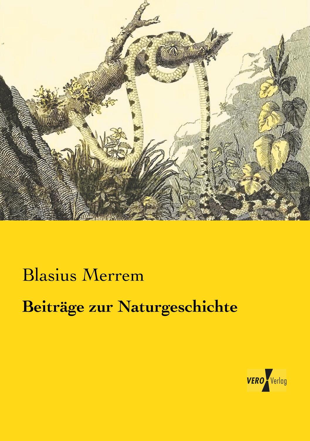Cover: 9783957389541 | Beiträge zur Naturgeschichte | Blasius Merrem | Taschenbuch | 328 S.