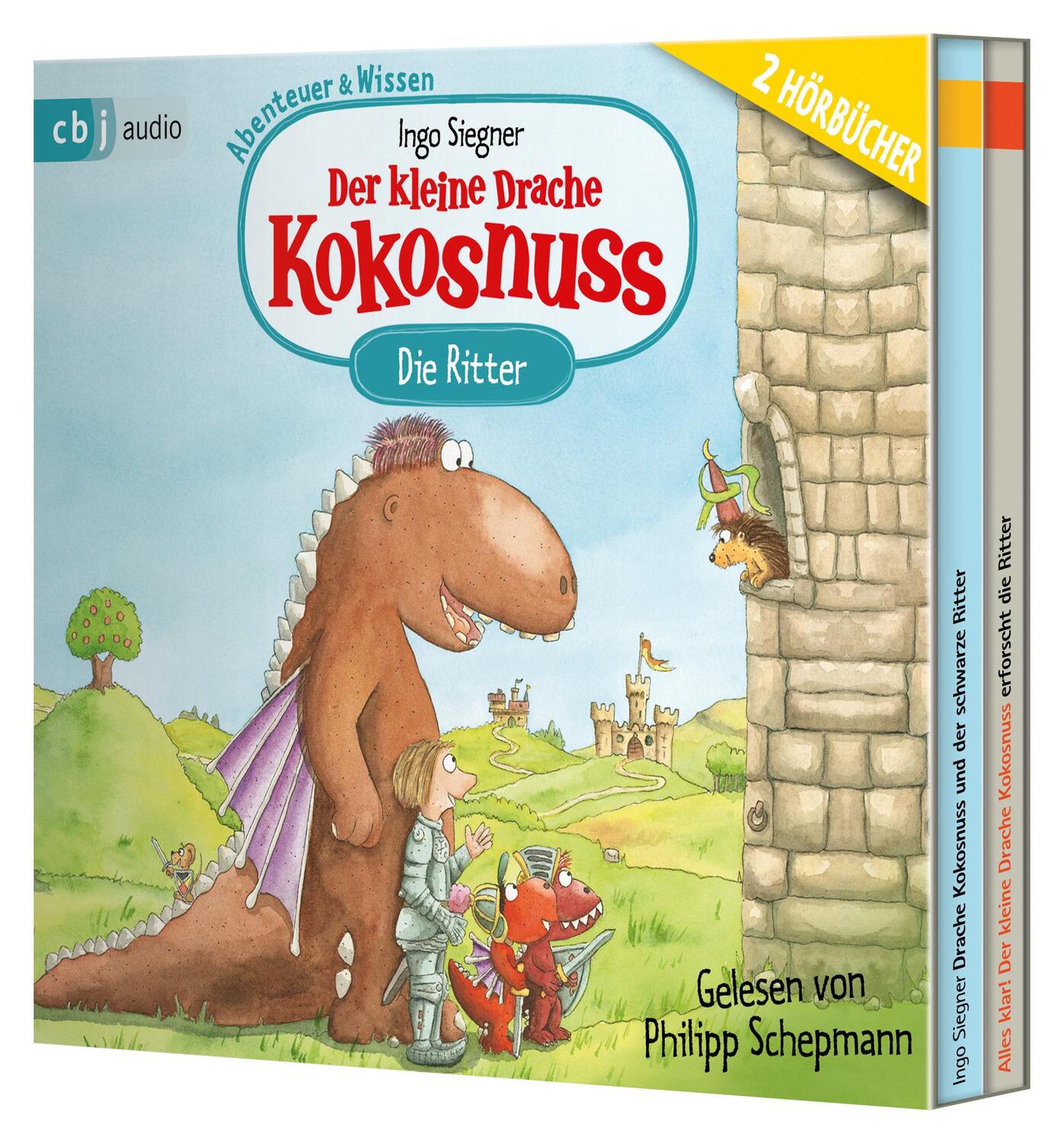 Cover: 9783837125153 | Der kleine Drache Kokosnuss - Abenteuer &amp; Wissen - Die Ritter | CD