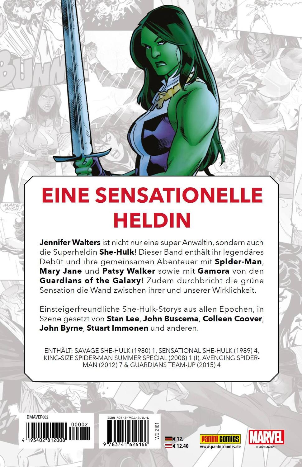 Rückseite: 9783741626166 | She-Hulk | John Byrne (u. a.) | Taschenbuch | 112 S. | Deutsch | 2022