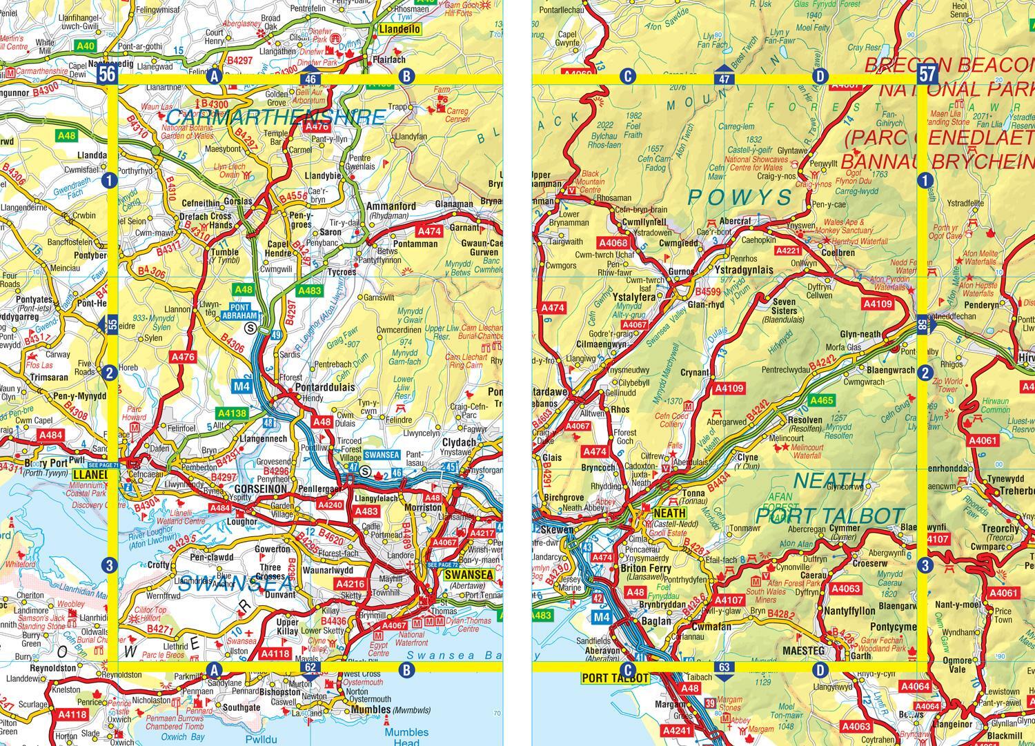 Bild: 9780008560553 | Wales A-Z Road Atlas | A-Z Maps | Taschenbuch | Englisch | 2023
