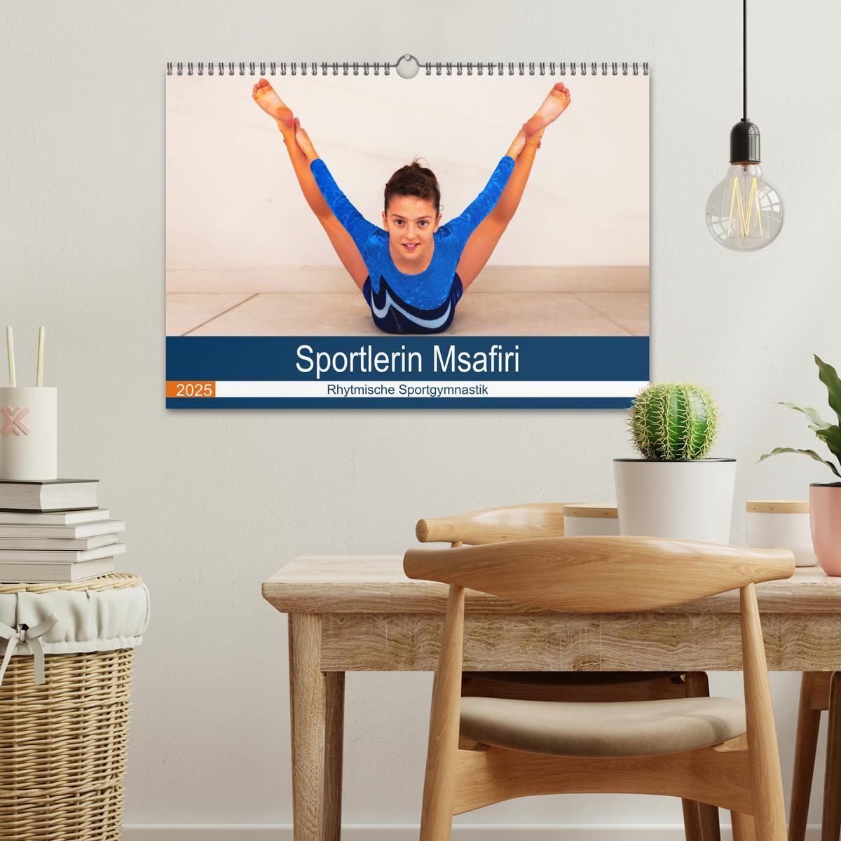 Bild: 9783435261192 | Rhythmische Sportgymnastik (Wandkalender 2025 DIN A3 quer),...