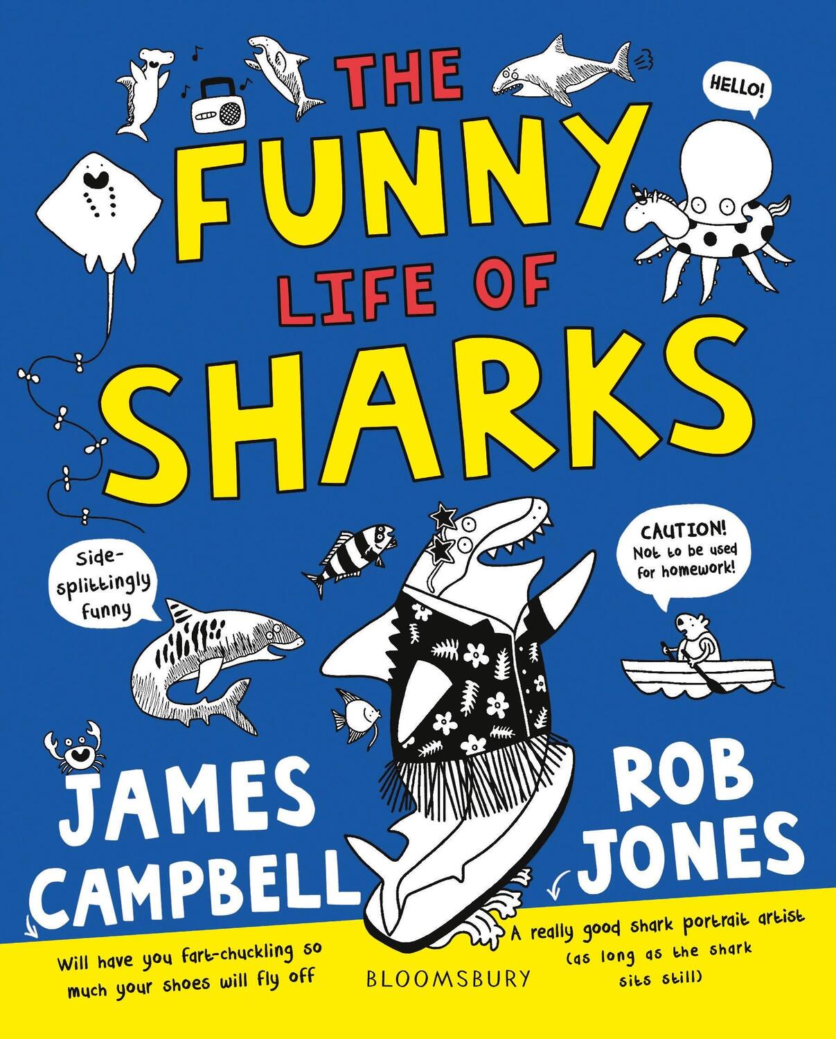 Cover: 9781526615497 | The Funny Life of Sharks | James Campbell | Taschenbuch | Englisch