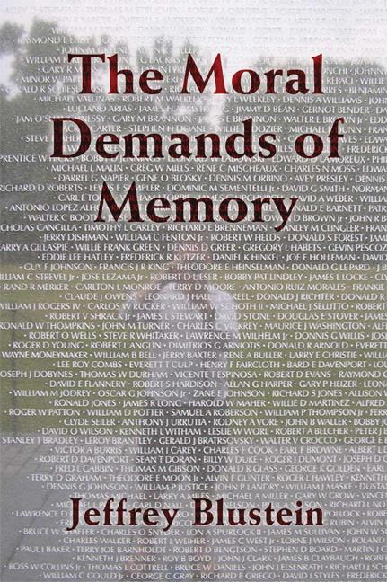 Cover: 9780521709729 | The Moral Demands of Memory | Jeffrey Blustein | Taschenbuch | 2008