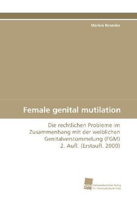 Cover: 9783838121147 | Female genital mutilation | Marion Rosenke | Taschenbuch | Deutsch