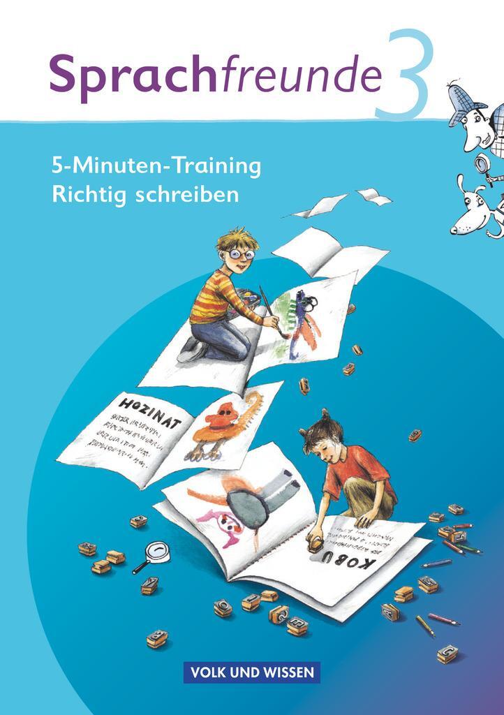 Cover: 9783060827886 | Sprachfreunde 3. Schuljahr. Ausgabe Nord/Süd. 5-Minuten-Training...