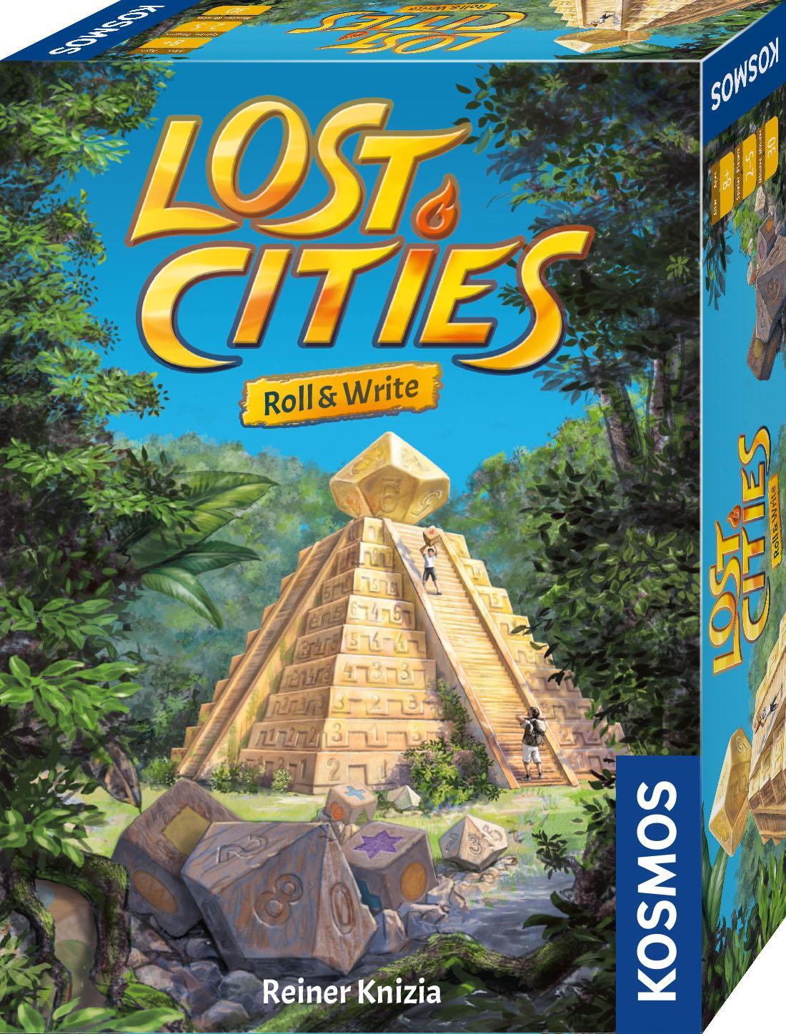Cover: 4002051680589 | Lost Cities - Roll & Write | Reiner Knizia | Spiel | Deutsch | 2021