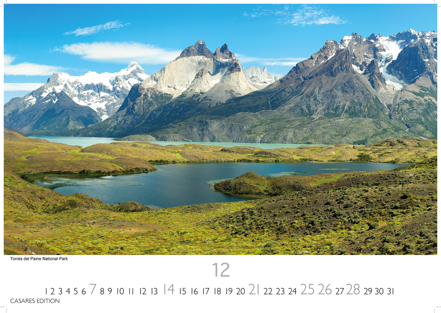 Bild: 9781835242506 | Patagonien 2025 L 35x50cm | Kalender | 14 S. | Deutsch | 2025