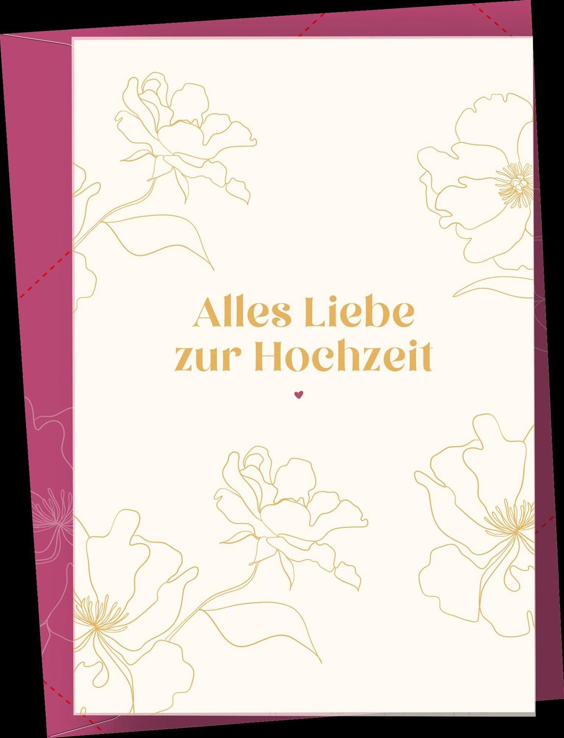 Bild: 4036442011249 | Alles Liebe zur Hochzeit | Groh Verlag | Box | 3 S. | Deutsch | 2023