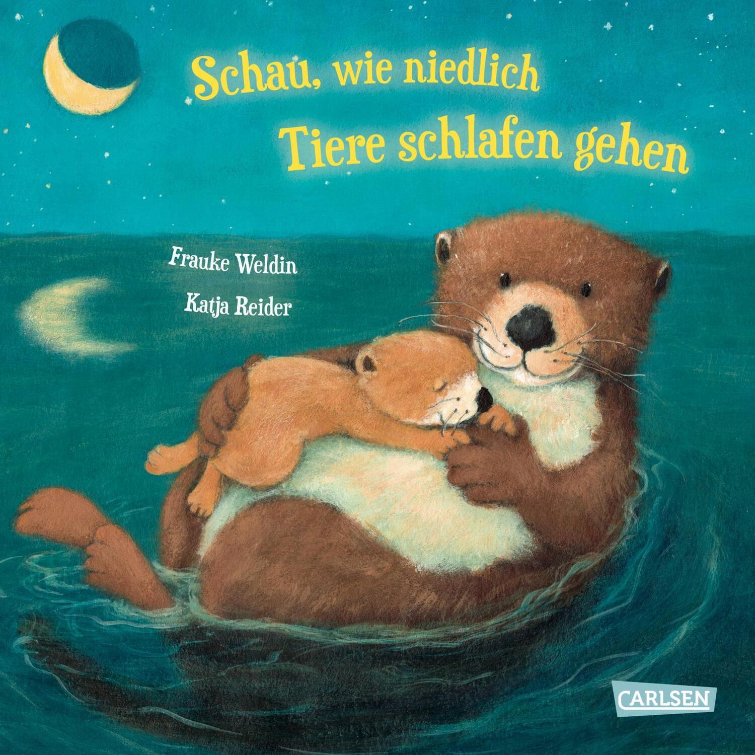 Cover: 9783551172341 | Schau, wie niedlich Tiere schlafen gehen | Katja Reider | Buch | 2021