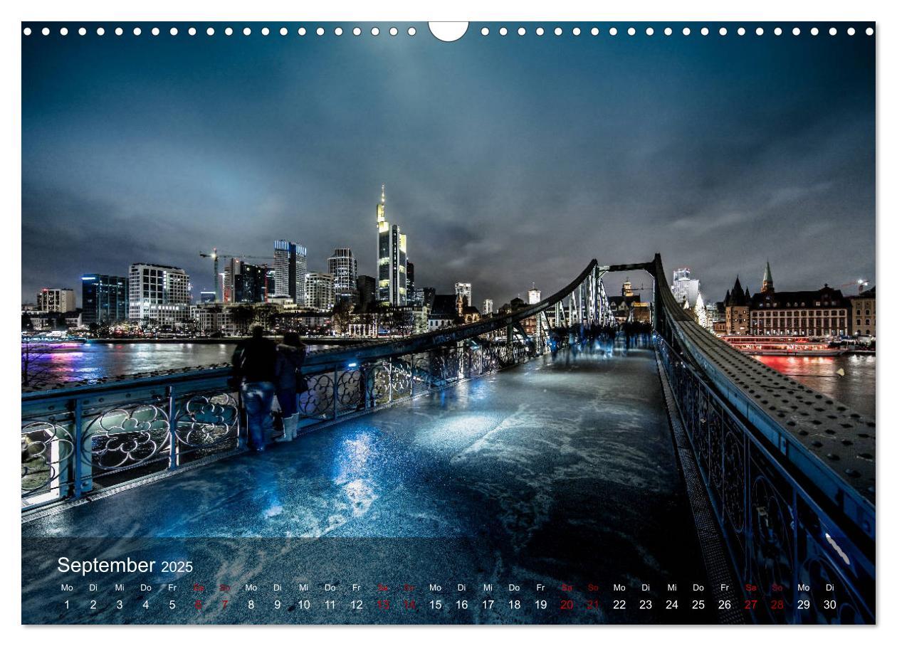 Bild: 9783435401444 | Frankfurt city view (Wandkalender 2025 DIN A3 quer), CALVENDO...