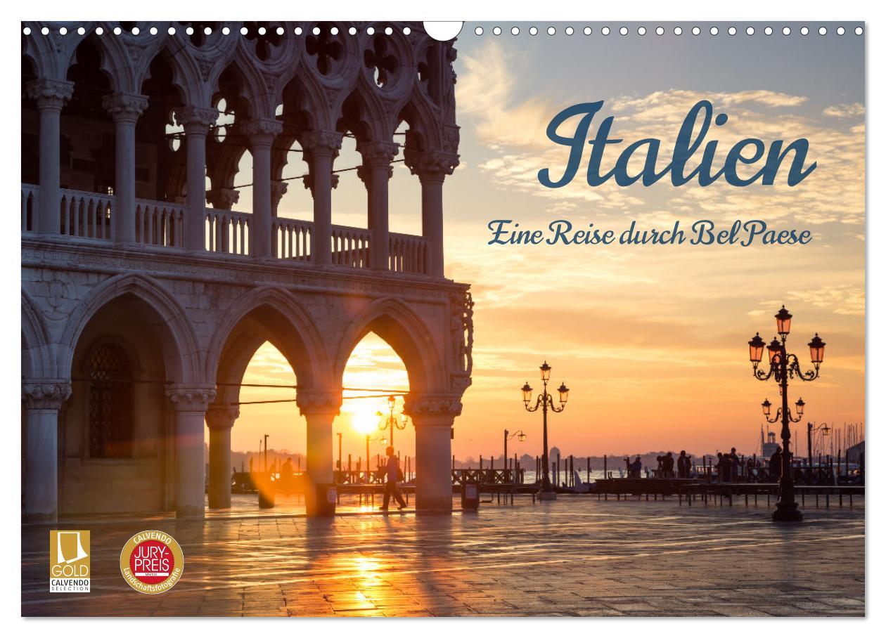 Cover: 9783435042180 | Italien - Eine Reise durch Bel Paese (Wandkalender 2025 DIN A3...