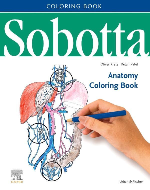 Cover: 9780702052781 | Sobotta Anatomy Coloring Book ENGLISCH/LATEIN | Oliver Kretz (u. a.)
