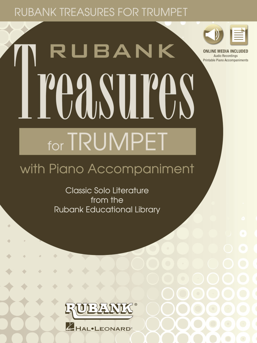 Cover: 884088923082 | Rubank Treasures for Trumpet | Rubank Book-Audio Products | 2017