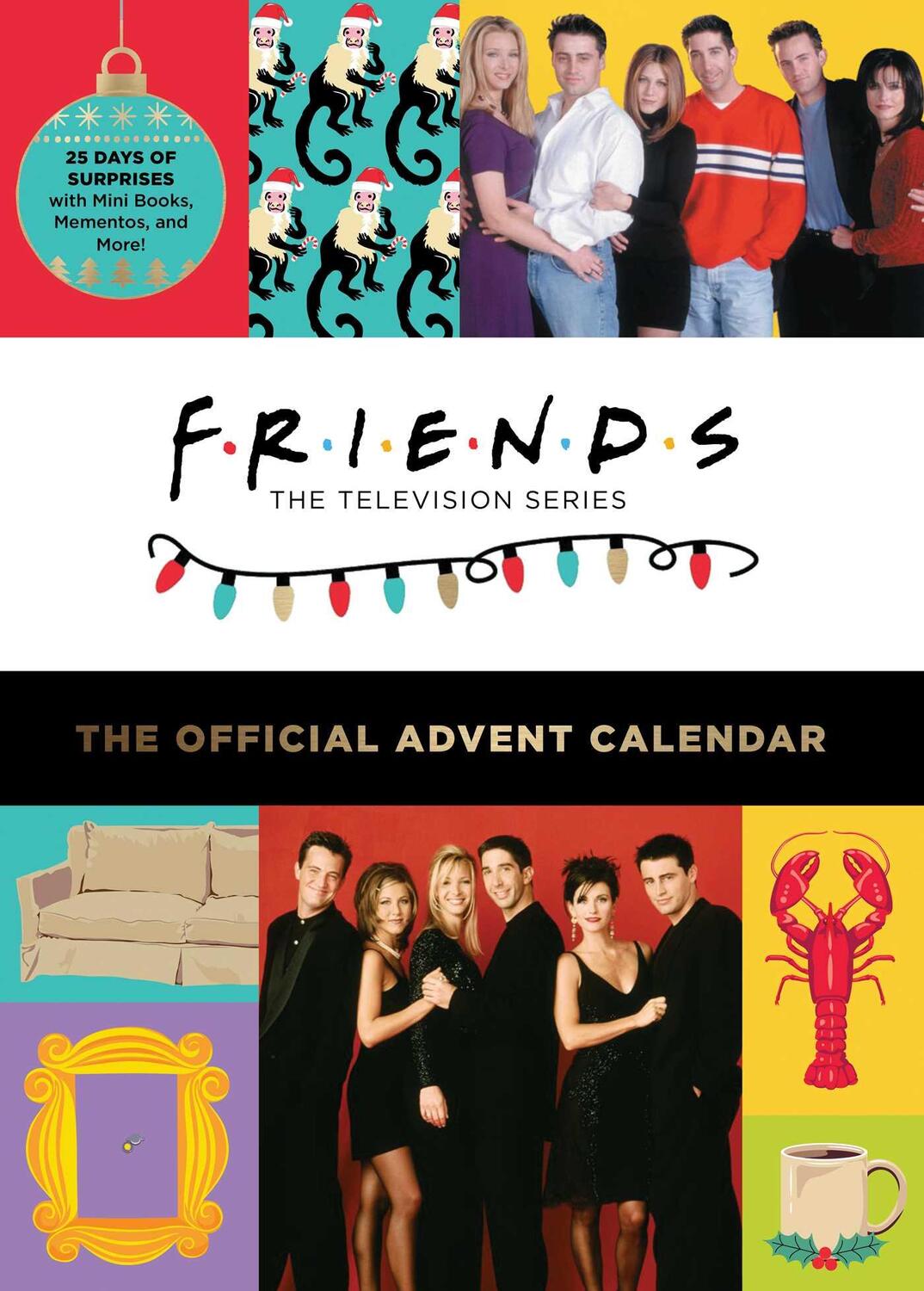 Cover: 9781647224103 | Friends: The Official Advent Calendar, Volume 2 | Insight Editions