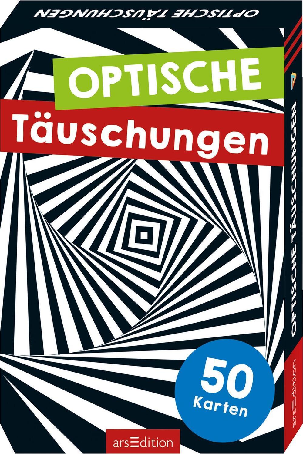Cover: 9783845837604 | Optische Täuschungen | 50 Karten | Taschenbuch | 50 Karten | 100 S.