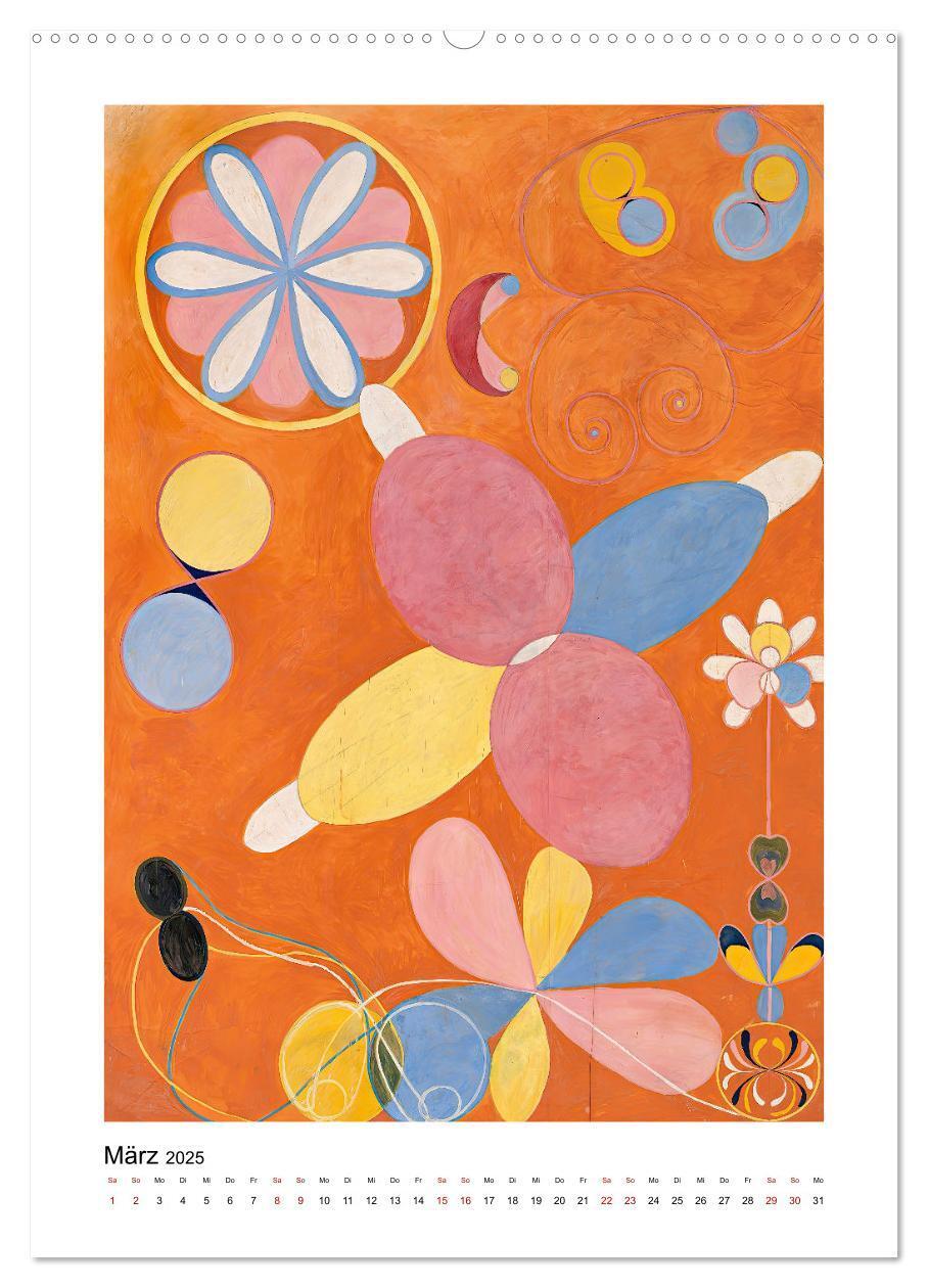 Bild: 9783383968020 | Hilma af Klint - Ein Jahr voller mystischer Kunst (Wandkalender...