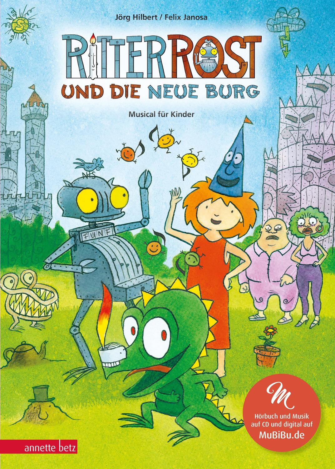 Cover: 9783219118476 | Ritter Rost 17: Ritter Rost und die neue Burg | Buch mit CD | Buch