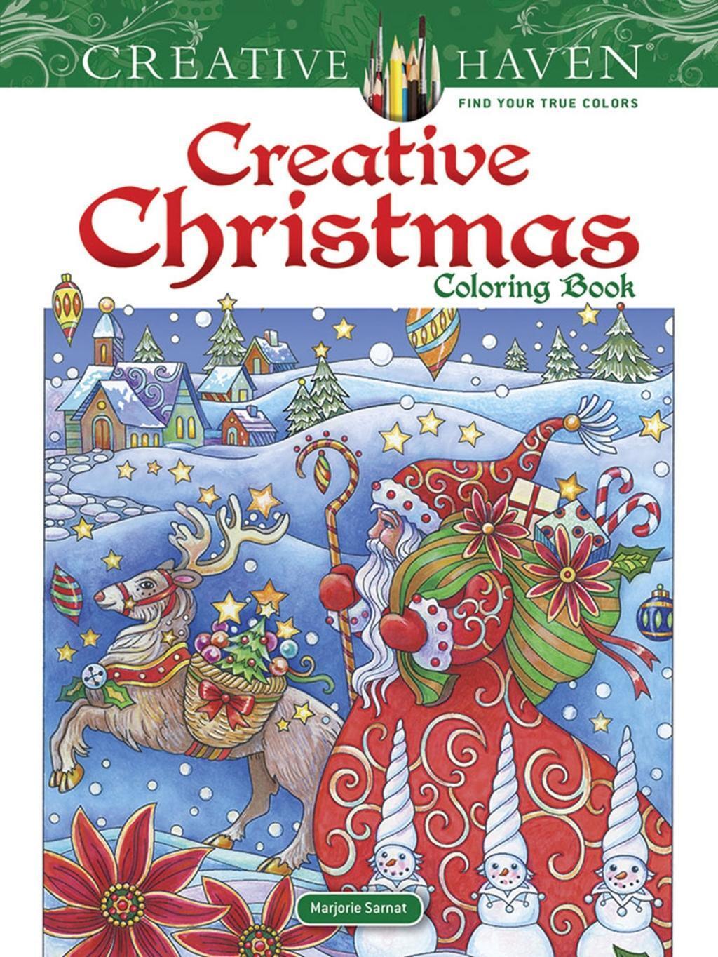Cover: 9780486827797 | Creative Haven Creative Christmas Coloring Book | Marjorie Sarnat
