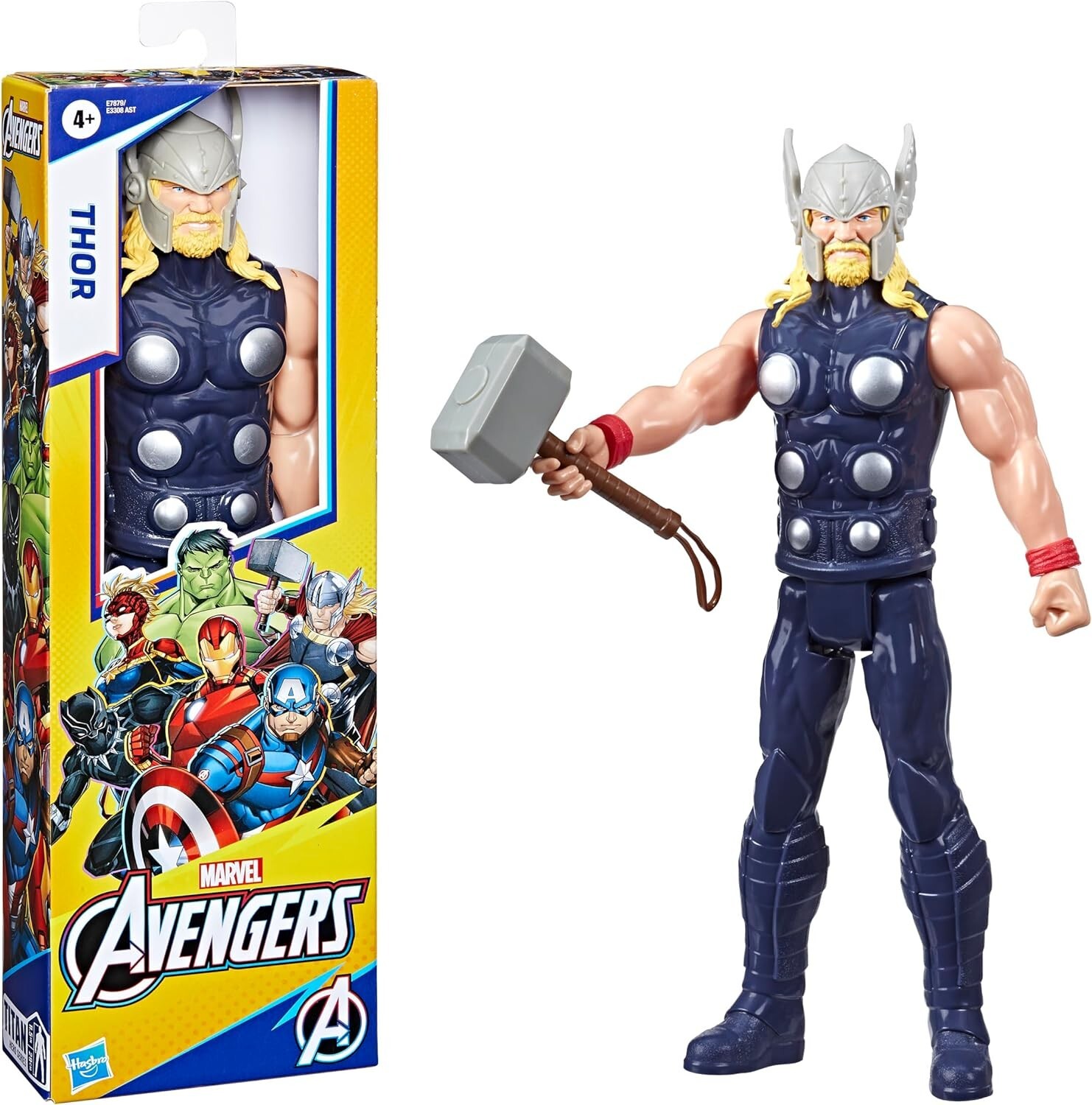 Cover: 5010996214720 | Hasbro E78795X0 - Marvel Avengers Titan Hero Serie Thor,...