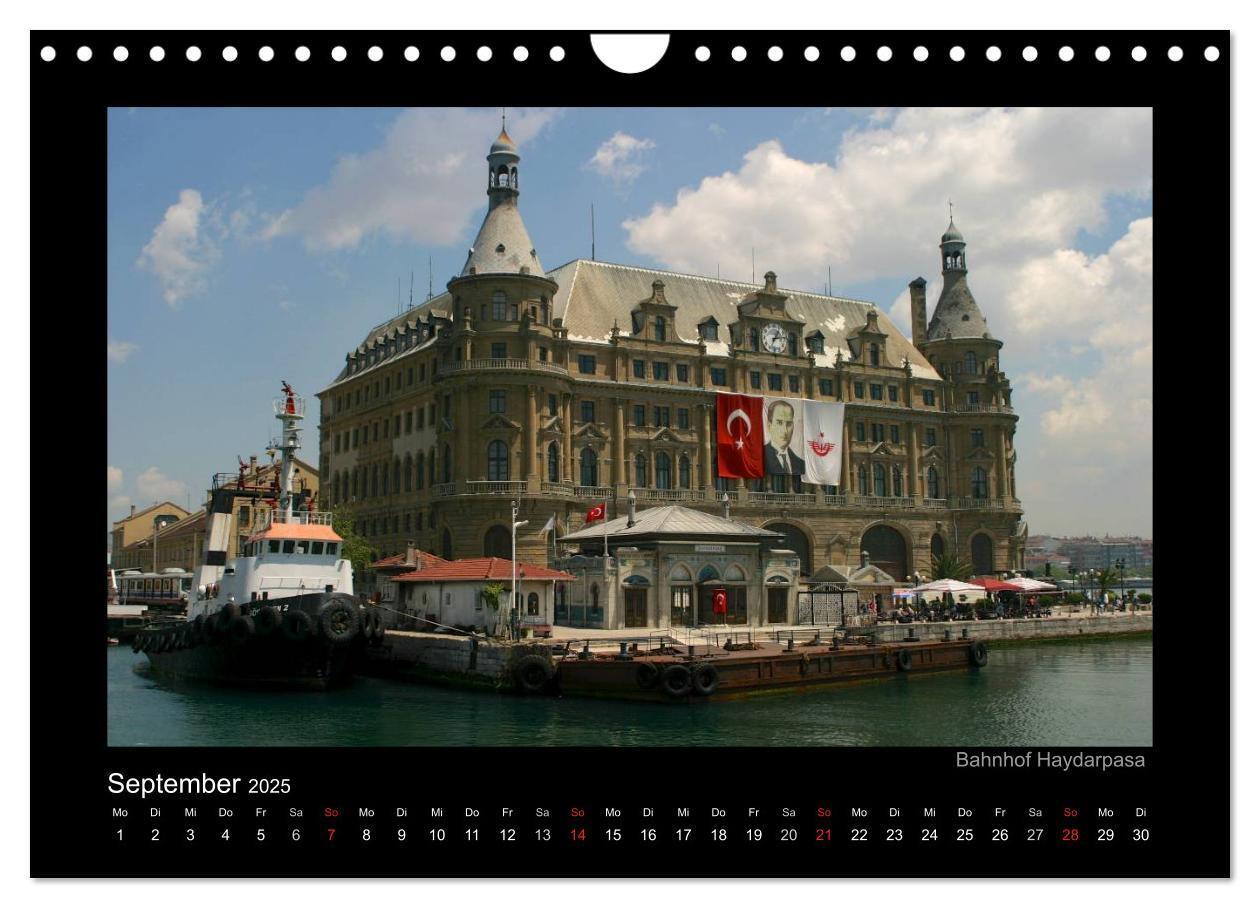 Bild: 9783435833764 | Istanbul (Wandkalender 2025 DIN A4 quer), CALVENDO Monatskalender