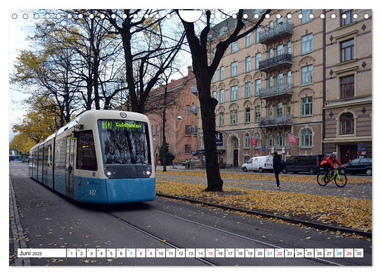 Bild: 9783435332519 | Die Göteborger Straßenbahn (Wandkalender 2025 DIN A4 quer),...