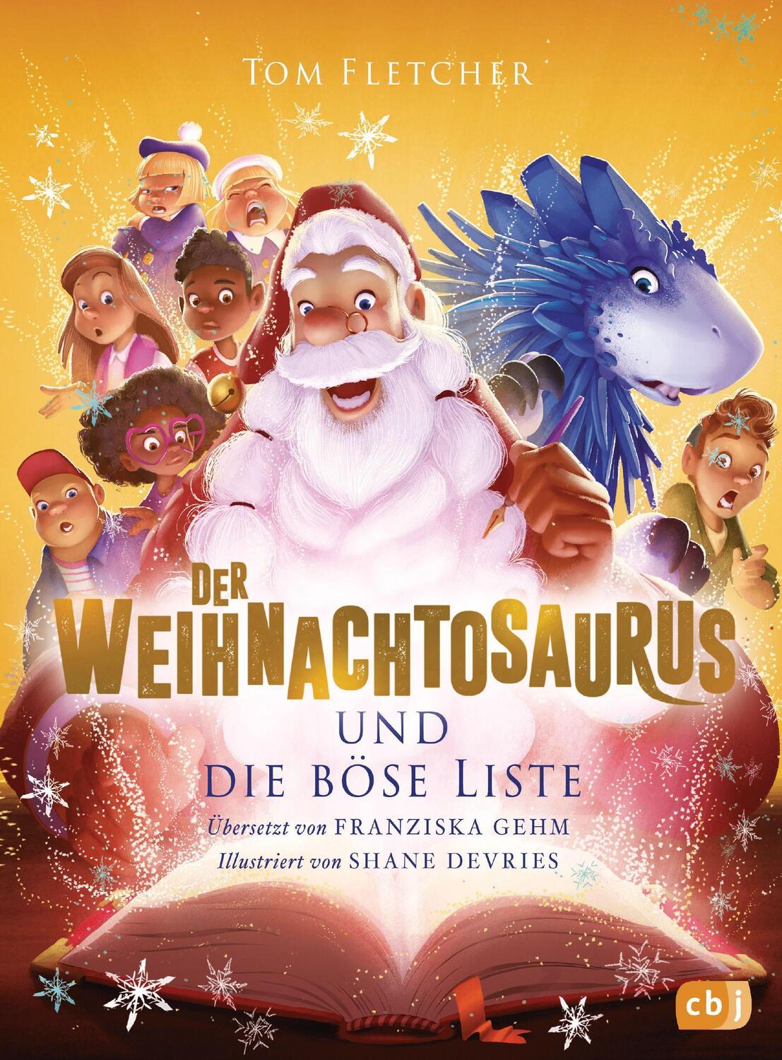 Cover: 9783570180150 | Der Weihnachtosaurus und die böse Liste | Tom Fletcher | Buch | 2022