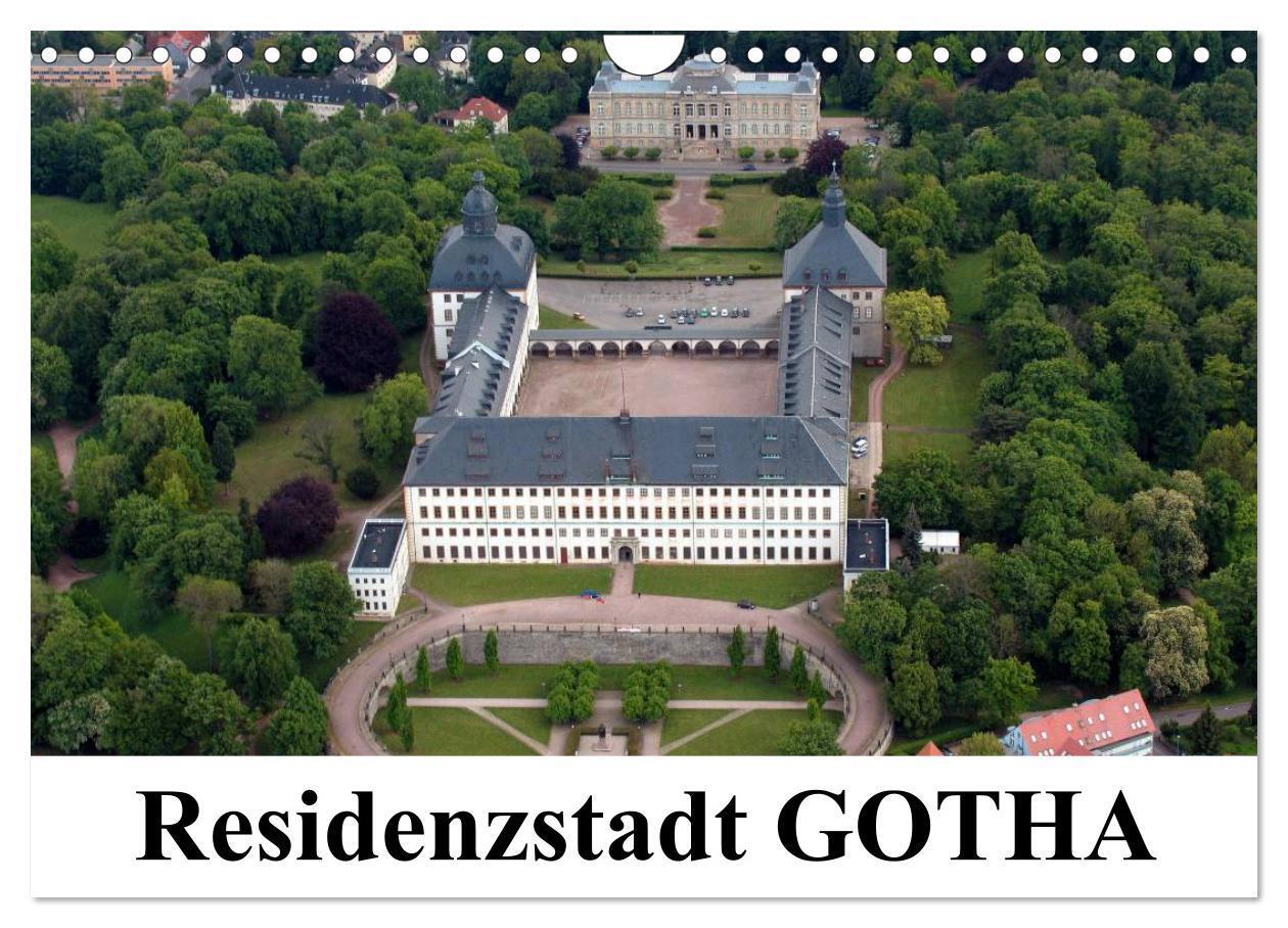 Cover: 9783383503689 | Residenzstadt GOTHA (Wandkalender 2024 DIN A4 quer), CALVENDO...