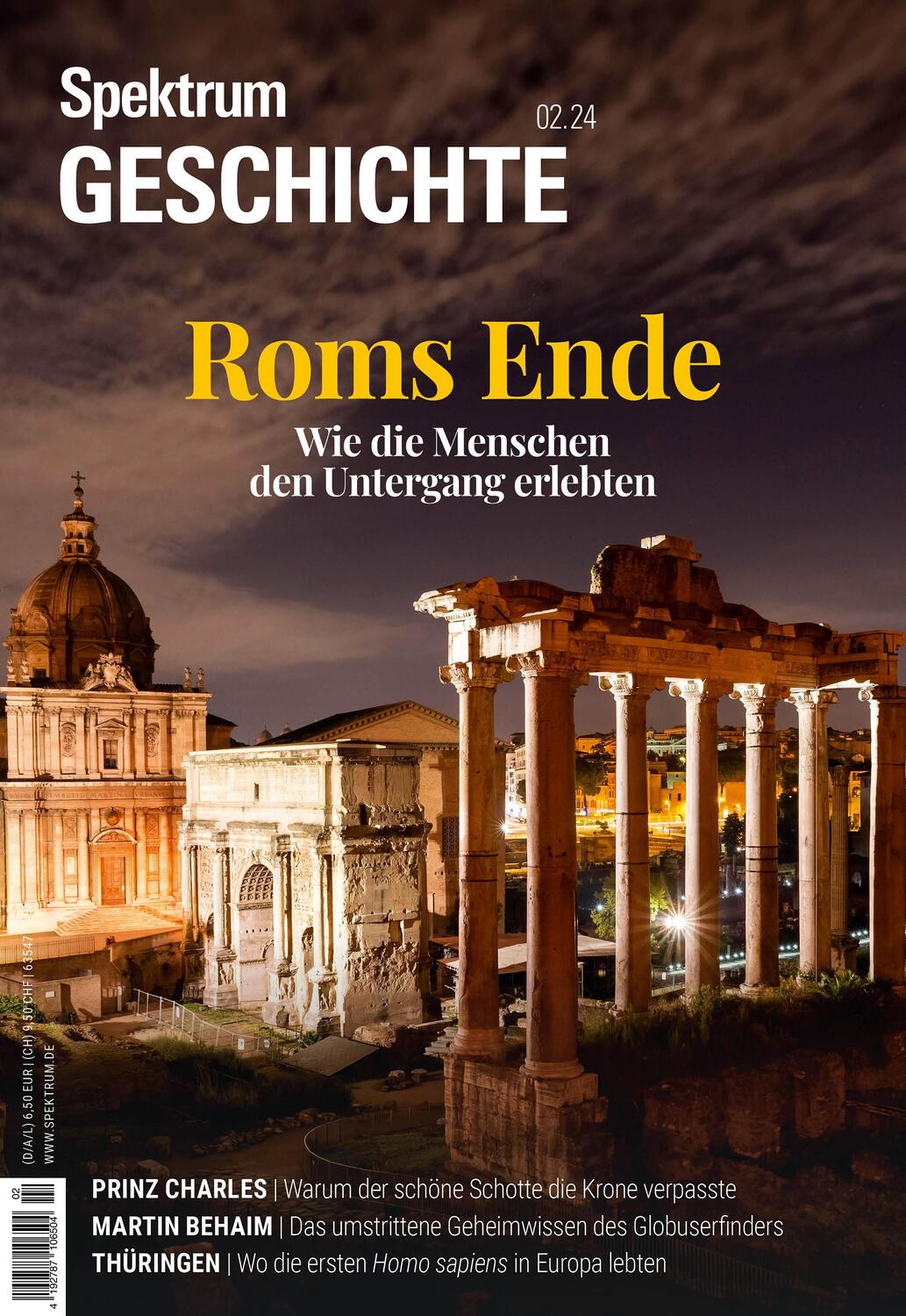 Cover: 9783958928343 | Spektrum Geschichte 2/2024 Roms Ende | Spektrum der Wissenschaft