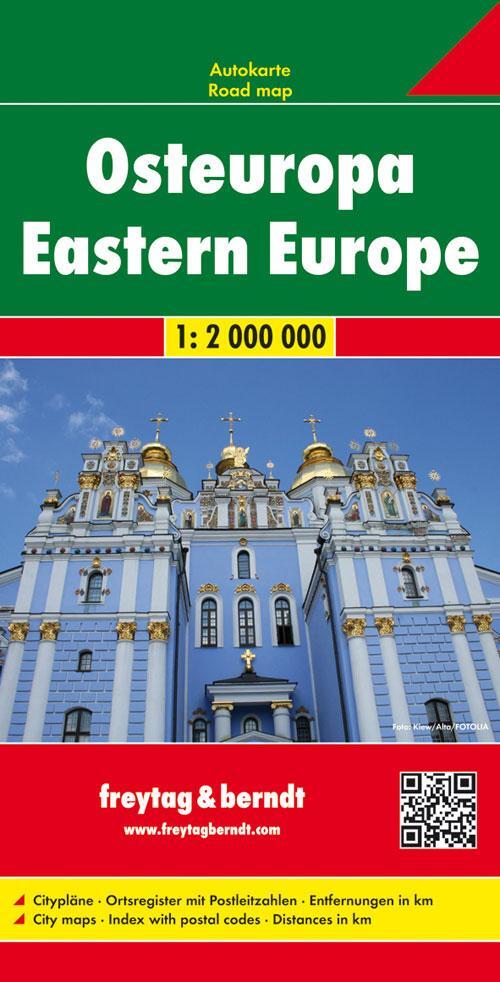 Cover: 9783707907537 | Osteuropa, Autokarte 1:2.000.000 | FBE.03 | (Land-)Karte | Deutsch