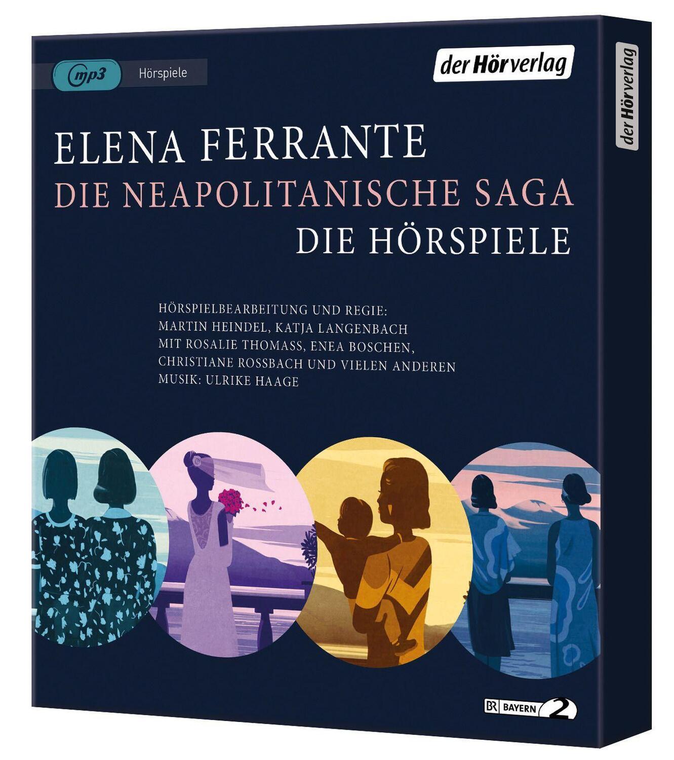 Cover: 9783844545302 | Die Neapolitanische Saga | Elena Ferrante | MP3 | 4 Audio-CDs | 2022