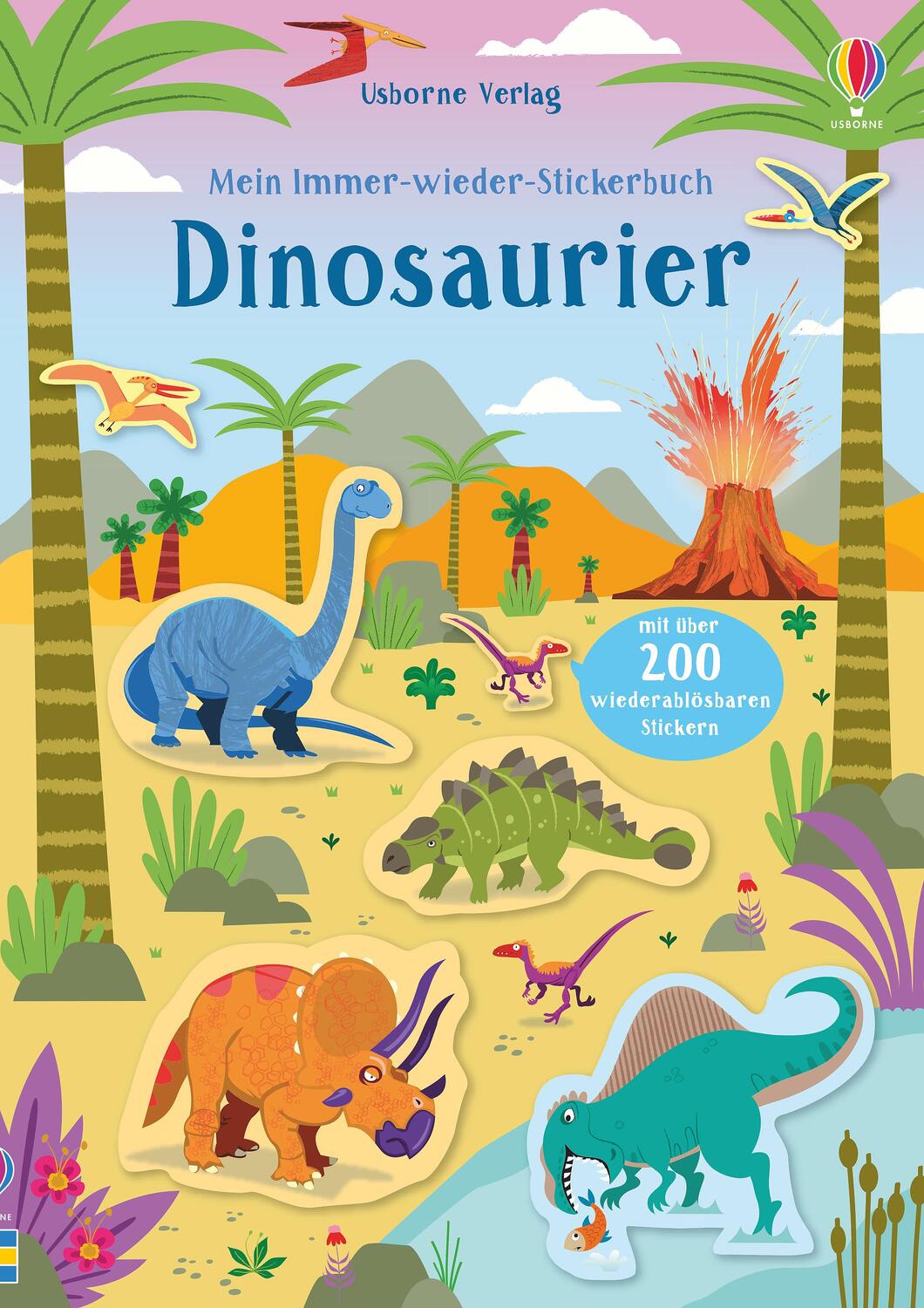 Cover: 9781789411744 | Mein Immer-wieder-Stickerbuch: Dinosaurier | Kirsteen Robson | Buch