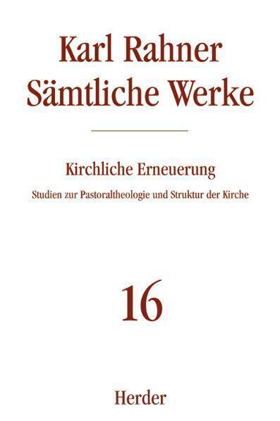 Cover: 9783451237164 | Karl Rahner Sämtliche Werke | Karl Rahner | Buch | Deutsch