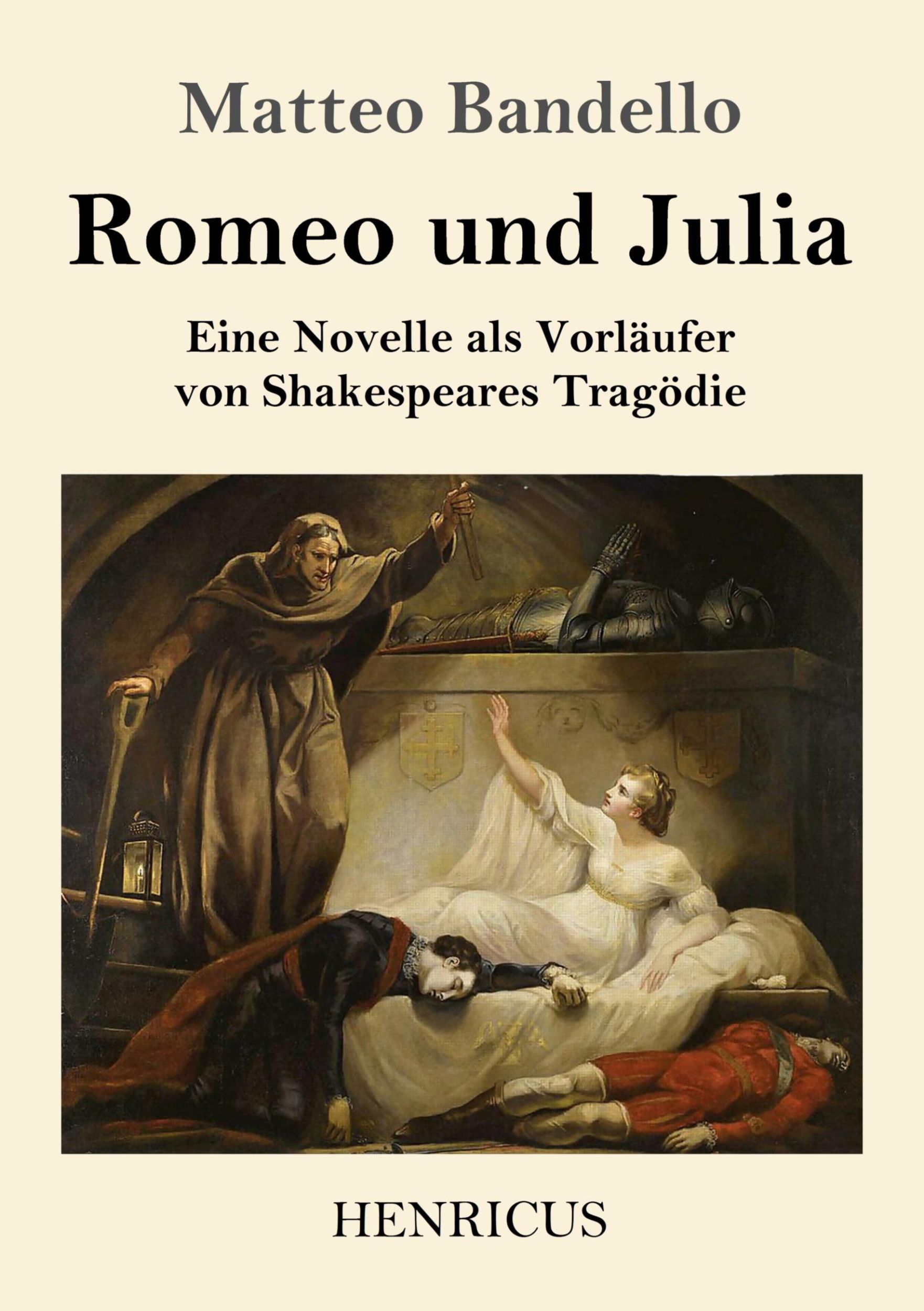 Cover: 9783847825548 | Romeo und Julia | Eine Novelle als Vorläufer von Shakespeares Tragödie