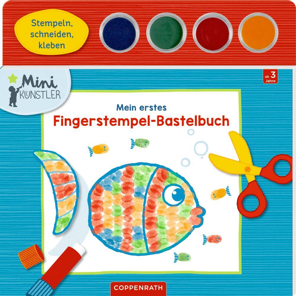 Cover: 9783649640417 | Mein erstes Fingerstempel-Bastelbuch | Hartmut Bieber | Taschenbuch