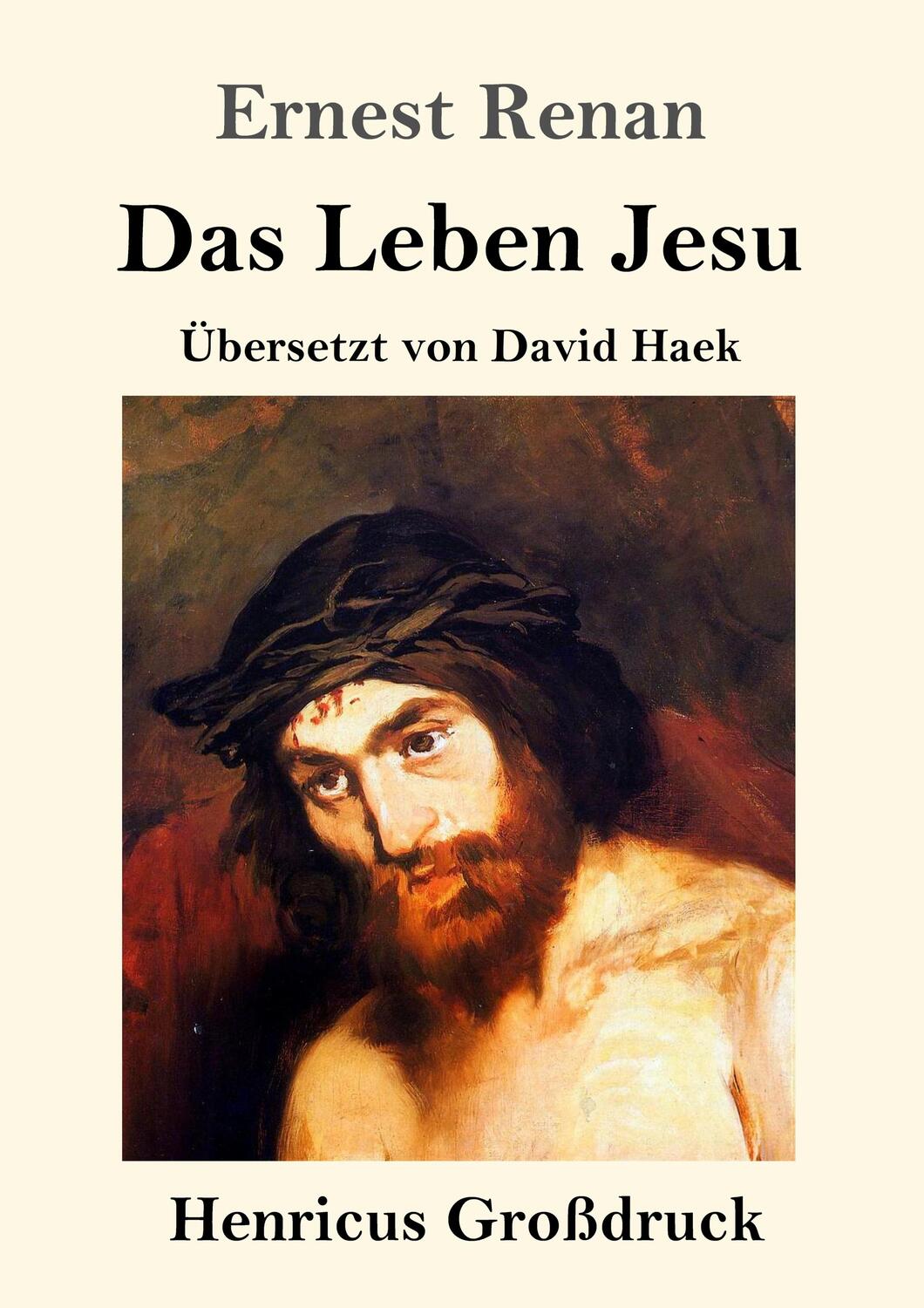 Cover: 9783847842767 | Das Leben Jesu (Großdruck) | Ernest Renan | Taschenbuch | Paperback