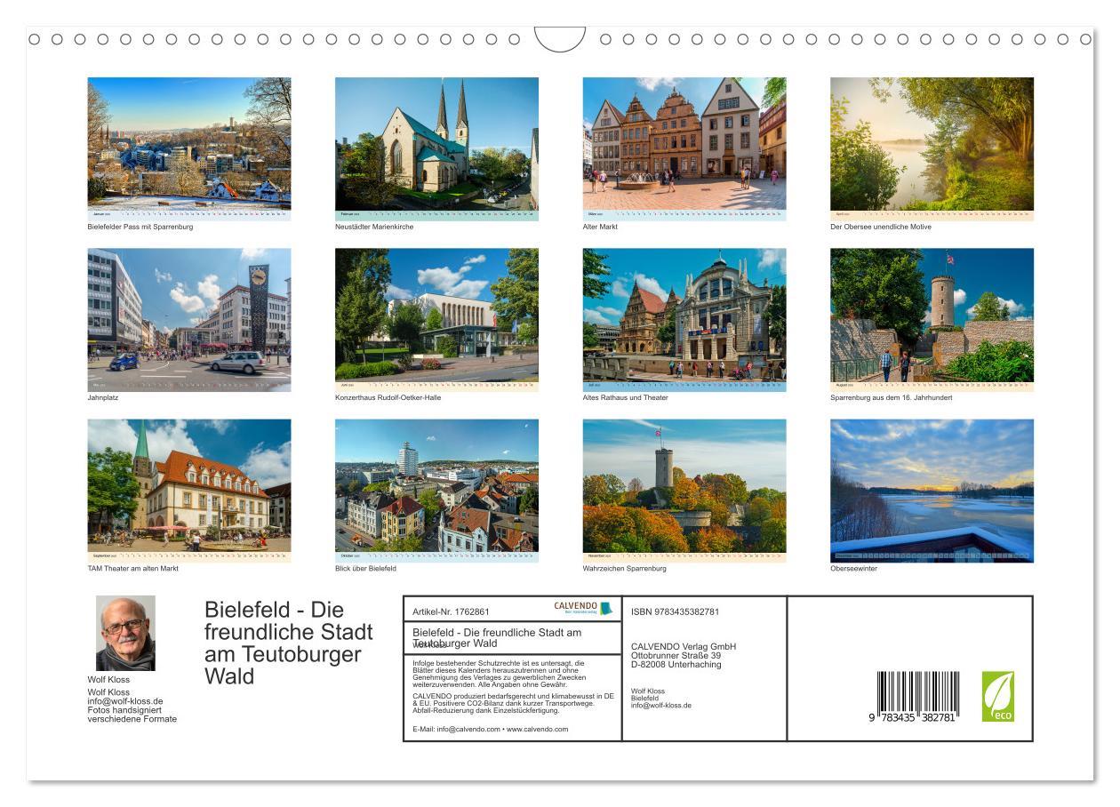 Bild: 9783435382781 | Bielefeld - Die freundliche Stadt am Teutoburger Wald (Wandkalender...