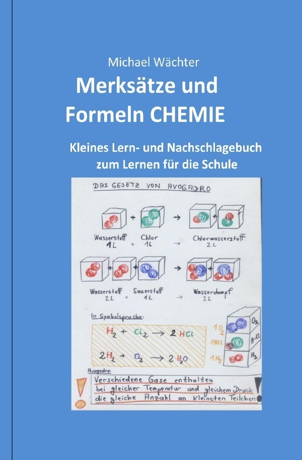 Cover: 9783748550129 | Merksätze und Formeln CHEMIE | Michael Wächter | Taschenbuch | Deutsch