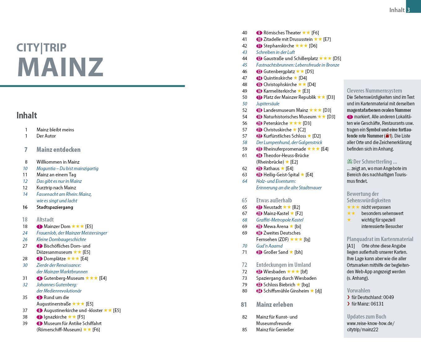 Bild: 9783831735389 | Reise Know-How CityTrip Mainz | Günter Schenk | Taschenbuch | Deutsch