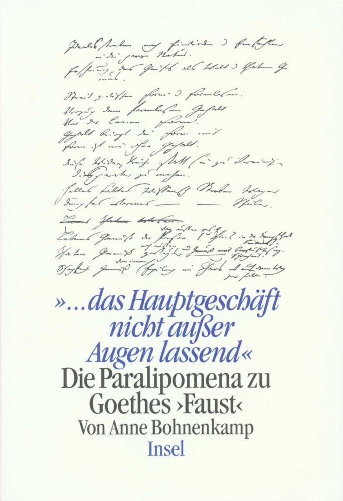 Cover: 9783458166436 | 'Das Hauptgeschäft nicht außer Augen lassend' | Anne Bohnenkamp | Buch