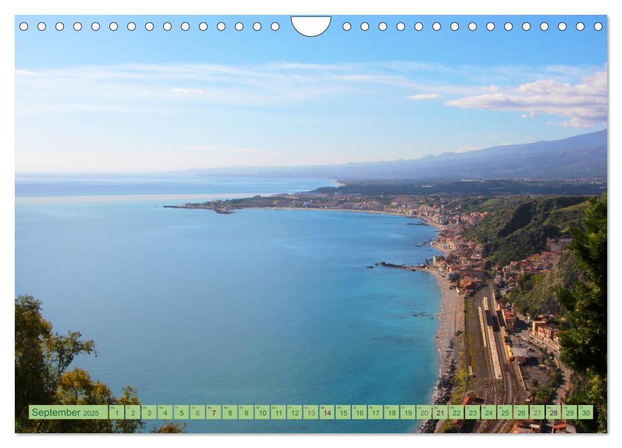 Bild: 9783435587032 | Taormina, die Stadt mit Blick auf den Ätna (Wandkalender 2025 DIN...