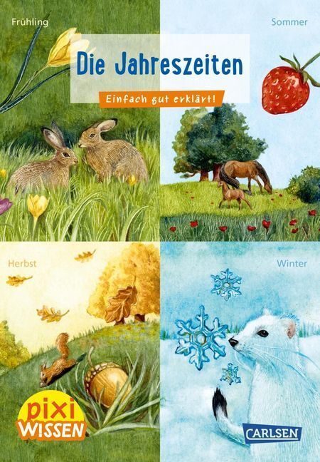 Cover: 9783551242075 | Pixi Wissen 49: Die Jahreszeiten | Monika Wittmann | Taschenbuch