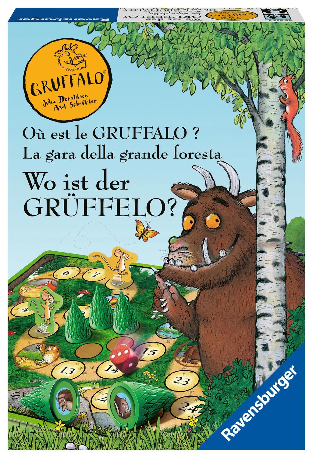 Cover: 4005556208333 | Ravensburger Kinderspiele - 20833 - Wo ist der Grüffelo? -...